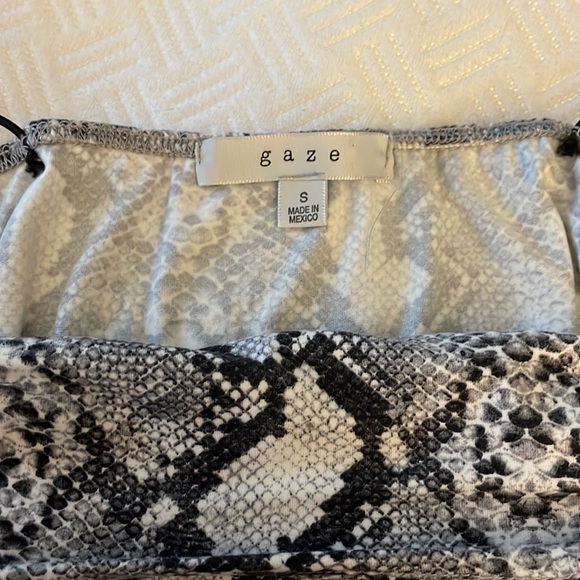 Snake skin cami top - Picture 2 of 2